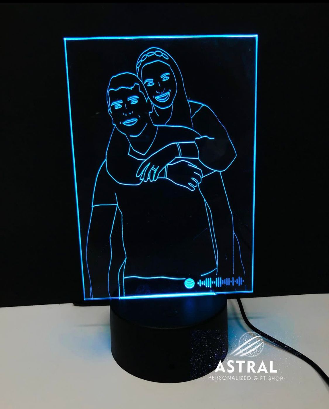 Led Lamp Silueta
