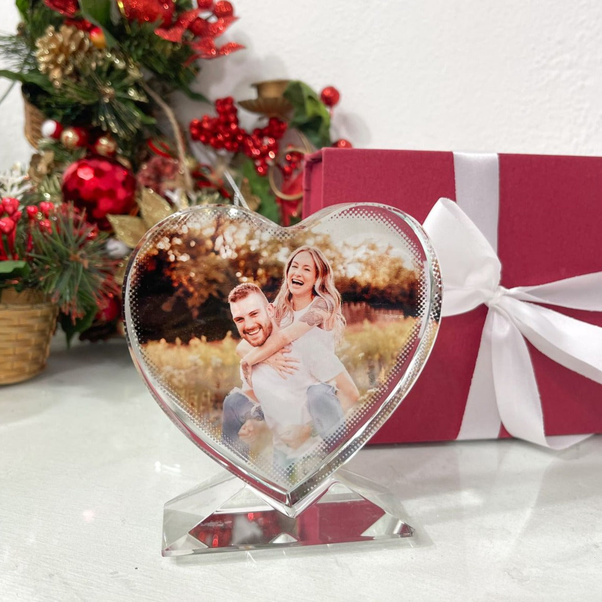Crystal Heart - Navidad