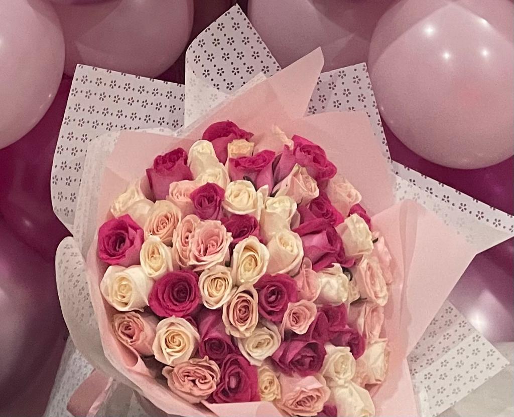Roses Bouquet (60 rosas)