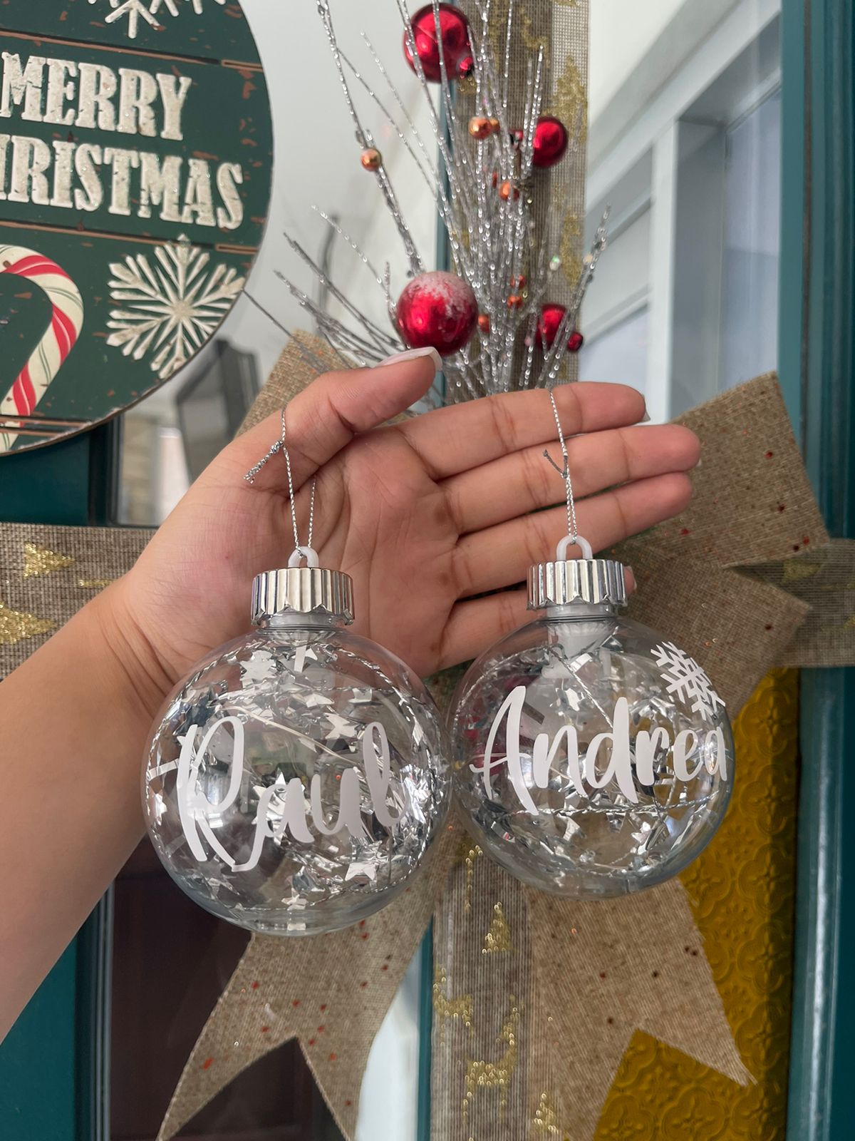 Esferas Personalizadas con Luz