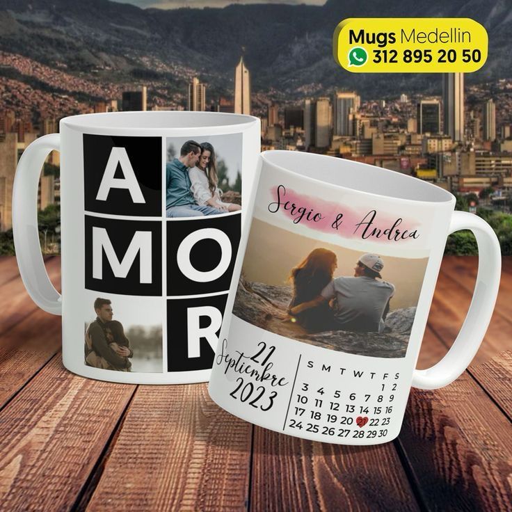 Tazas Sublimadas Valentines