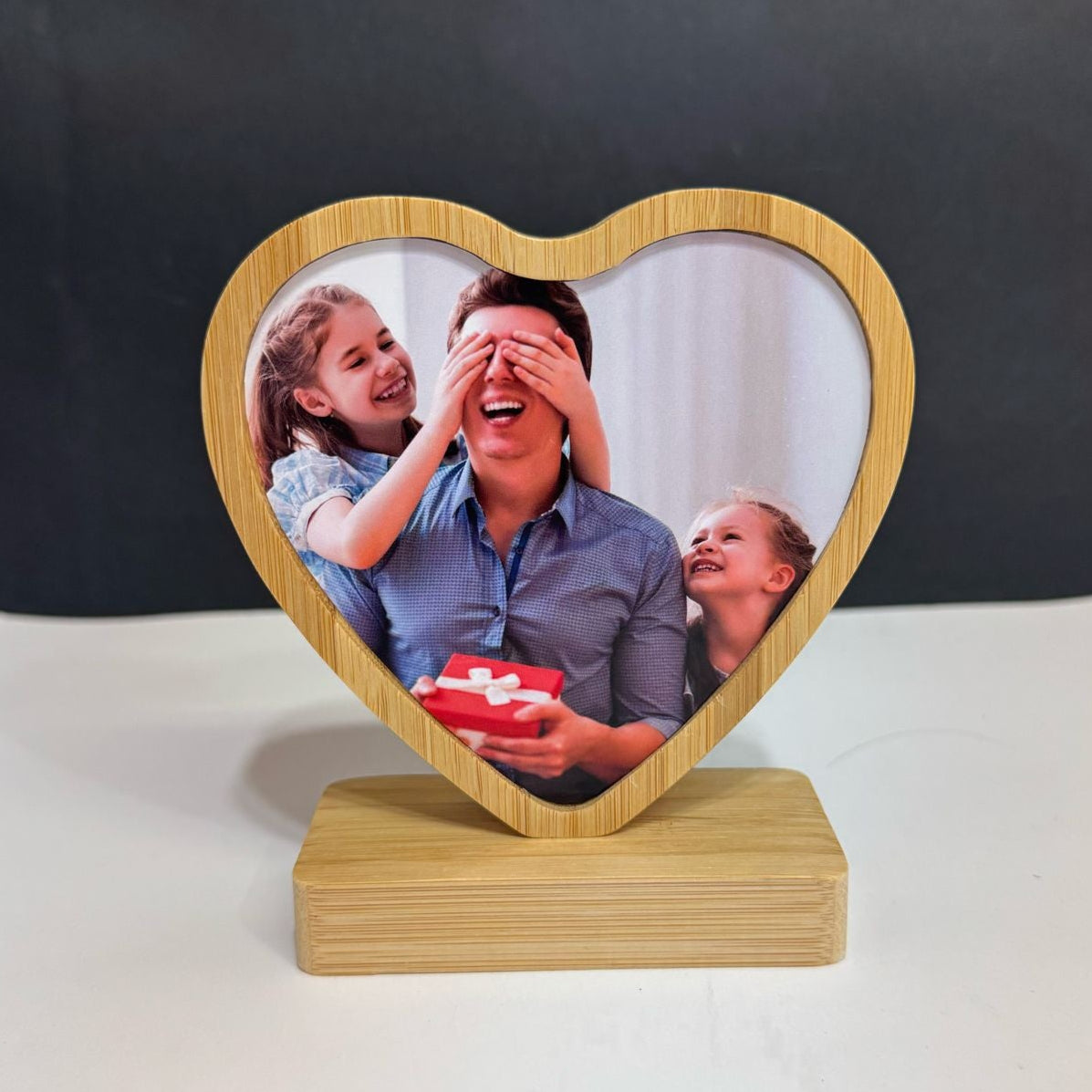 Retratera de Madera Corazón