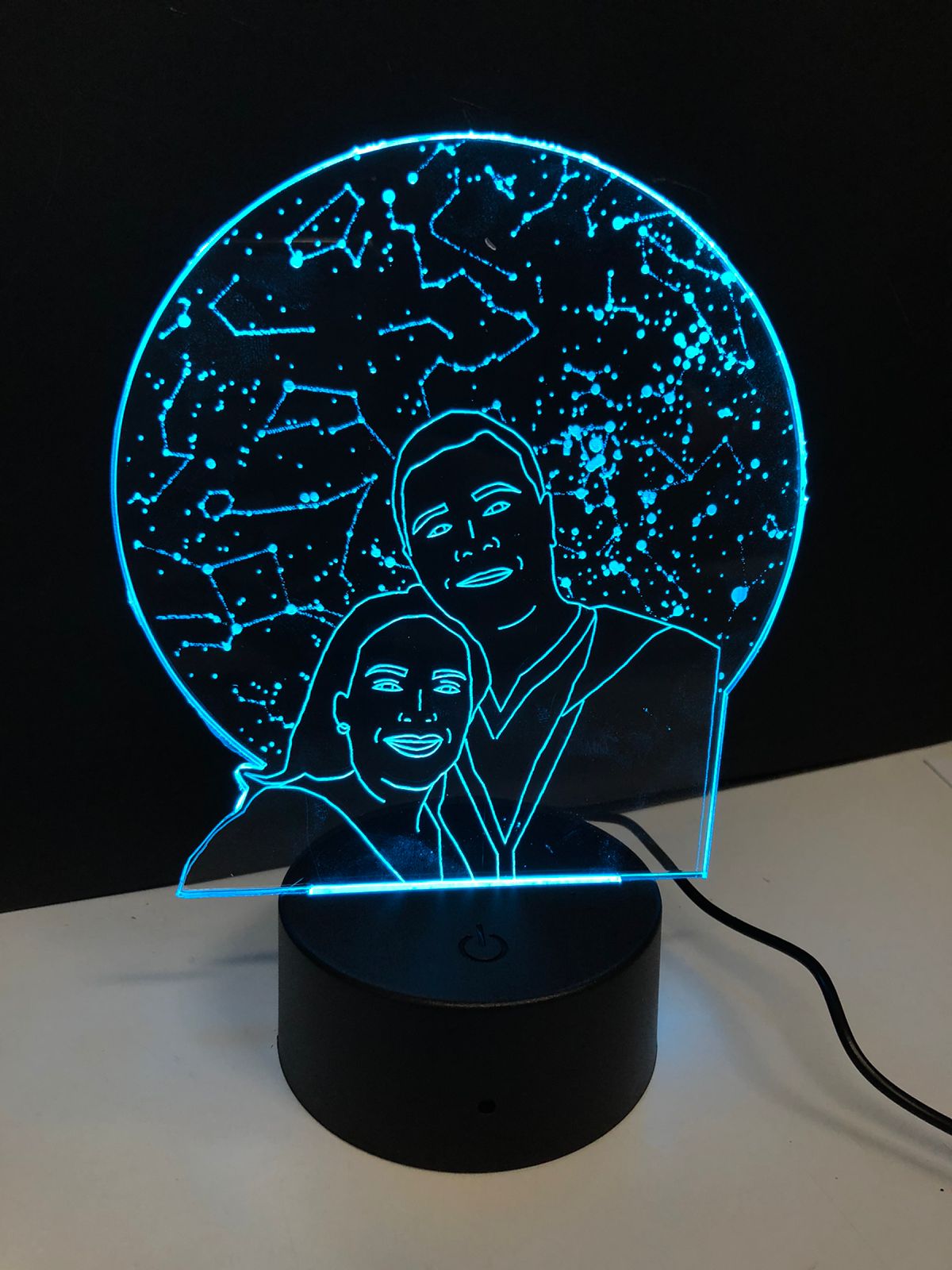 Led Lamp - Mapa Estelar