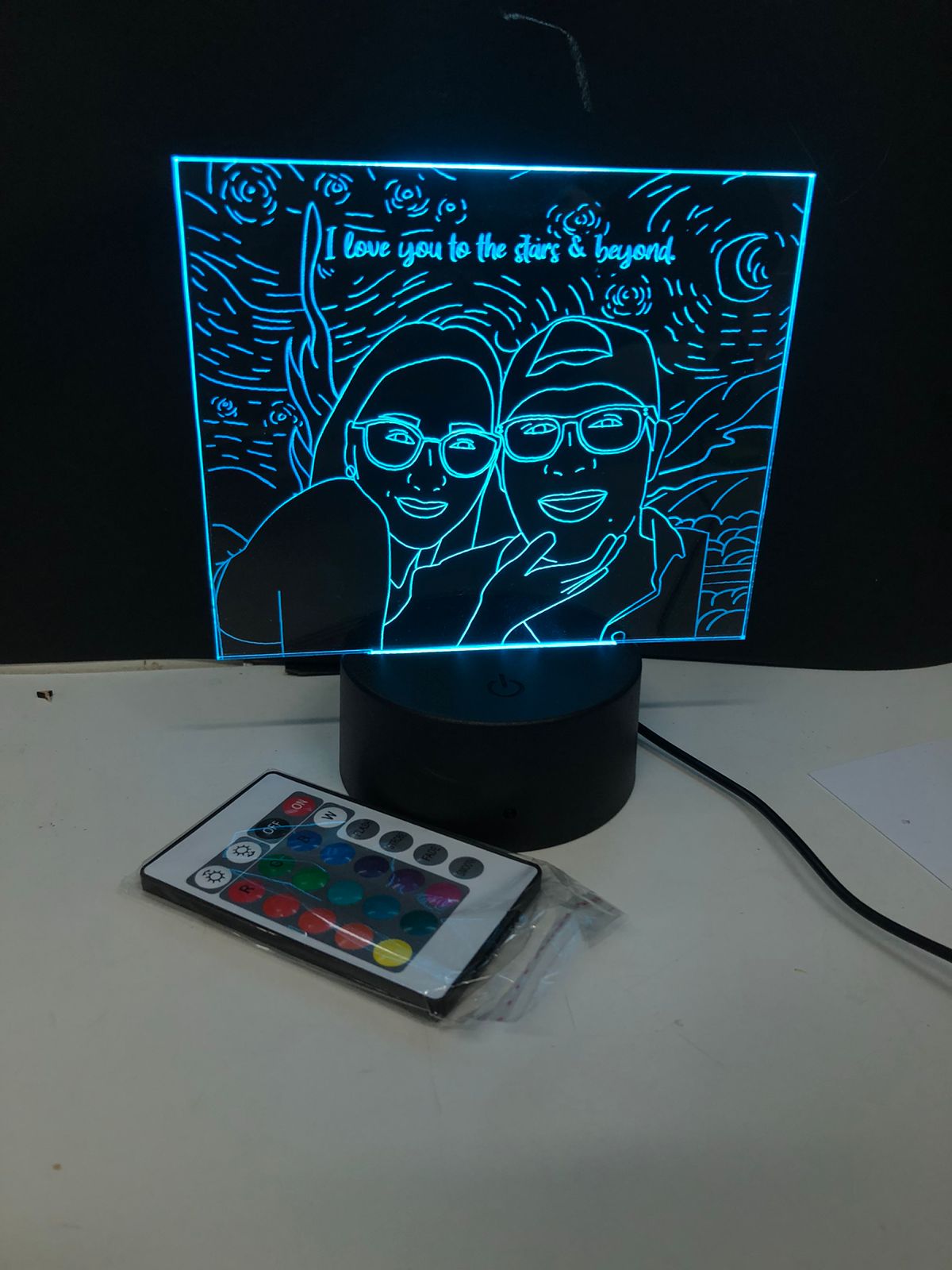 Led Lamp - Starry Night