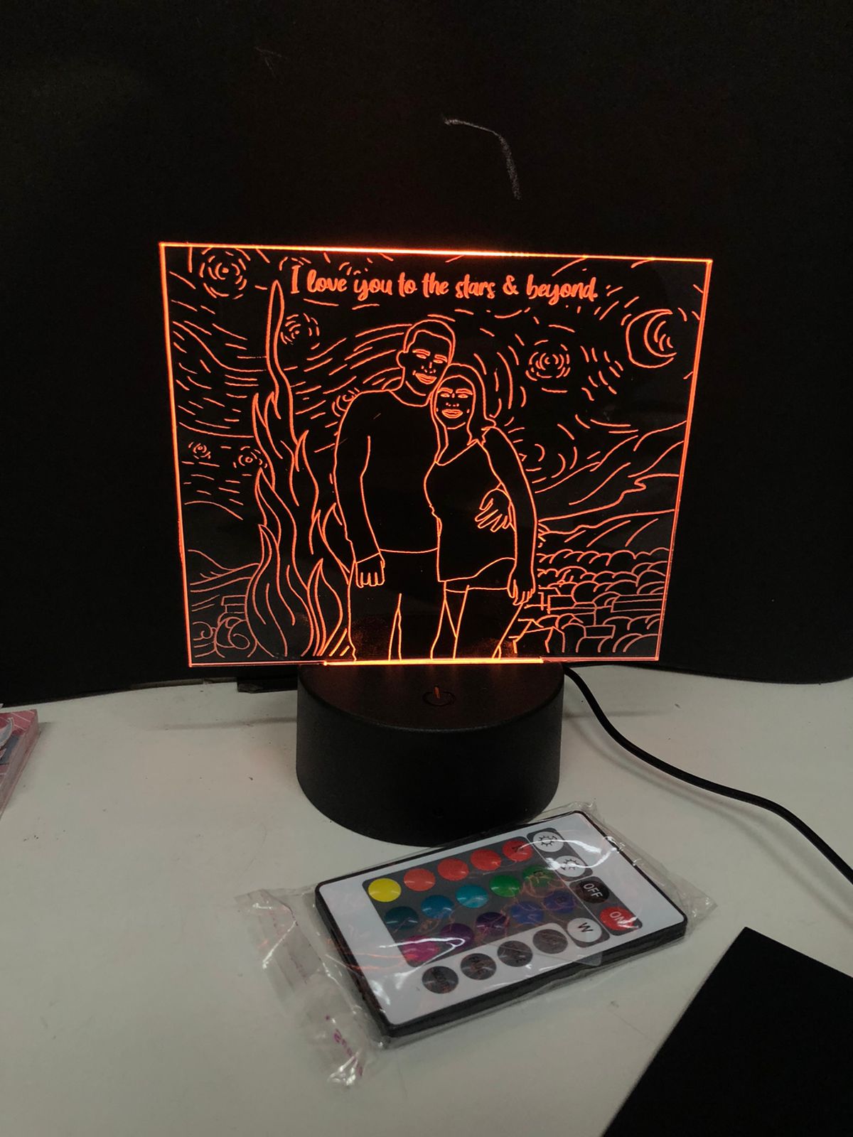 Led Lamp - Starry Night