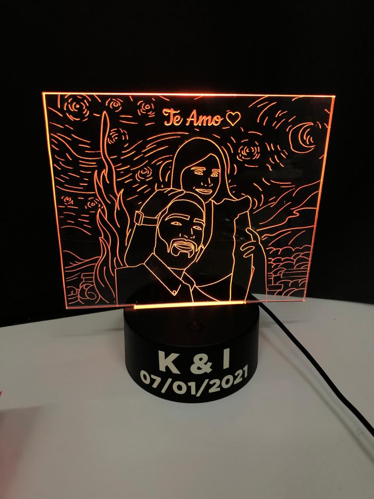 Led Lamp - Starry Night