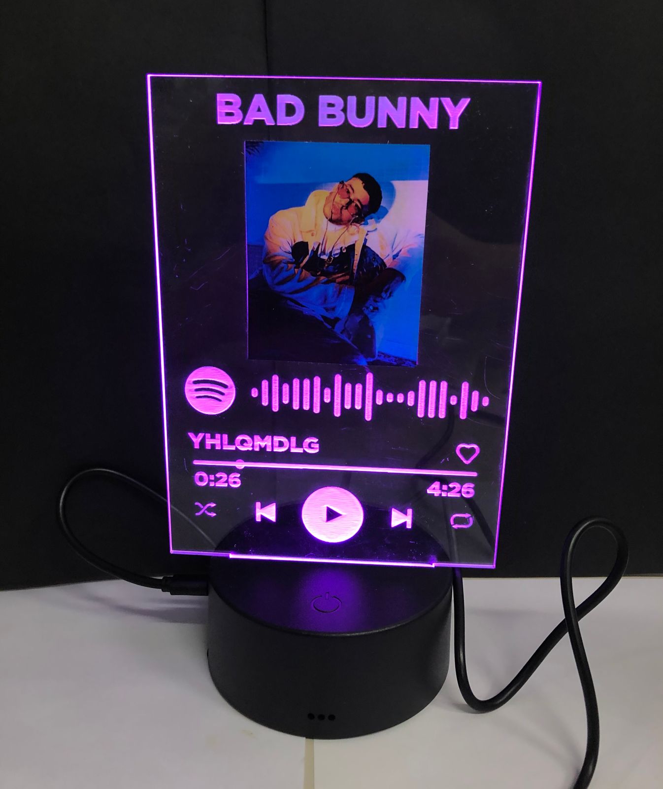 Led Lamp - Spotify