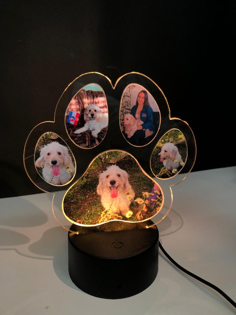 Led Lamp - Dogs Paw