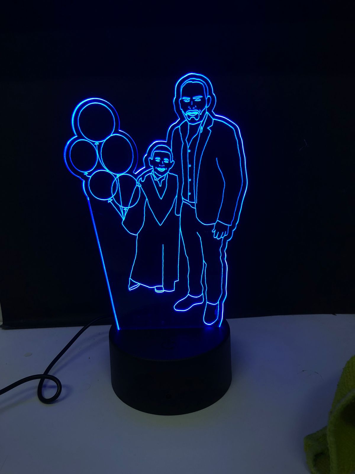 Led Lamp Silueta