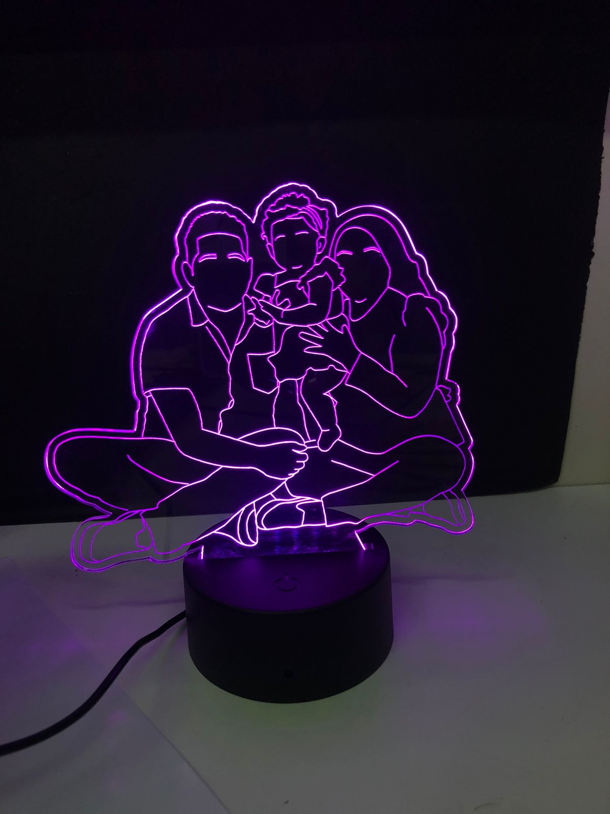 Led Lamp Silueta