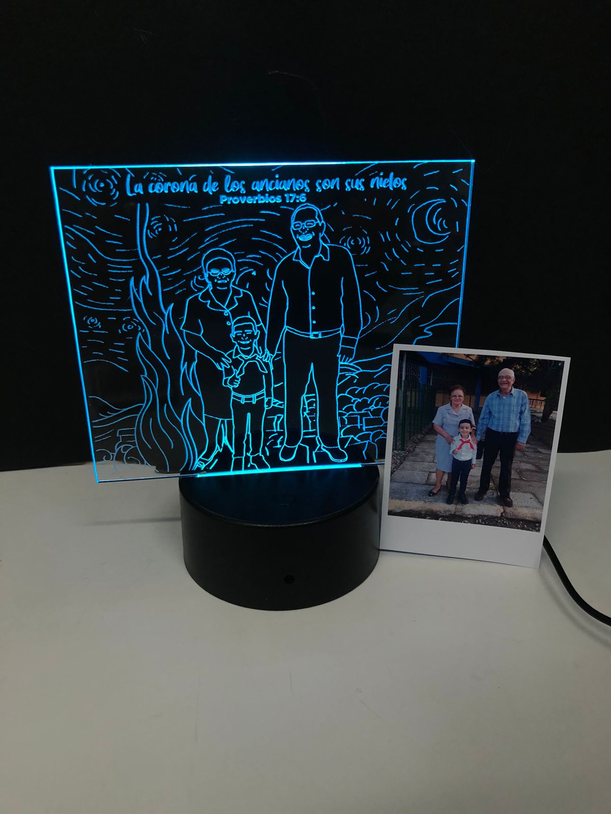 Led Lamp Silueta