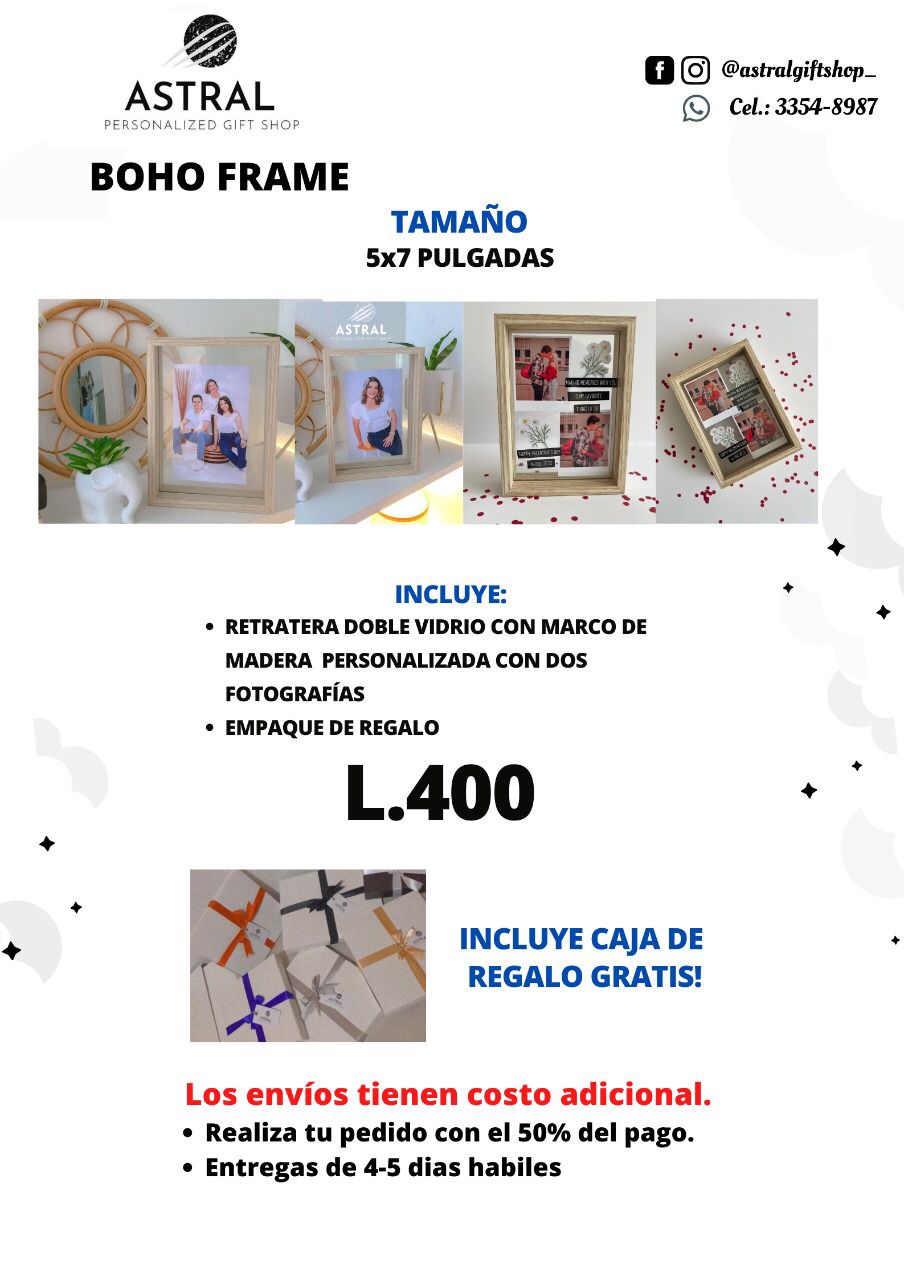 Copia de Boho Frame Papá