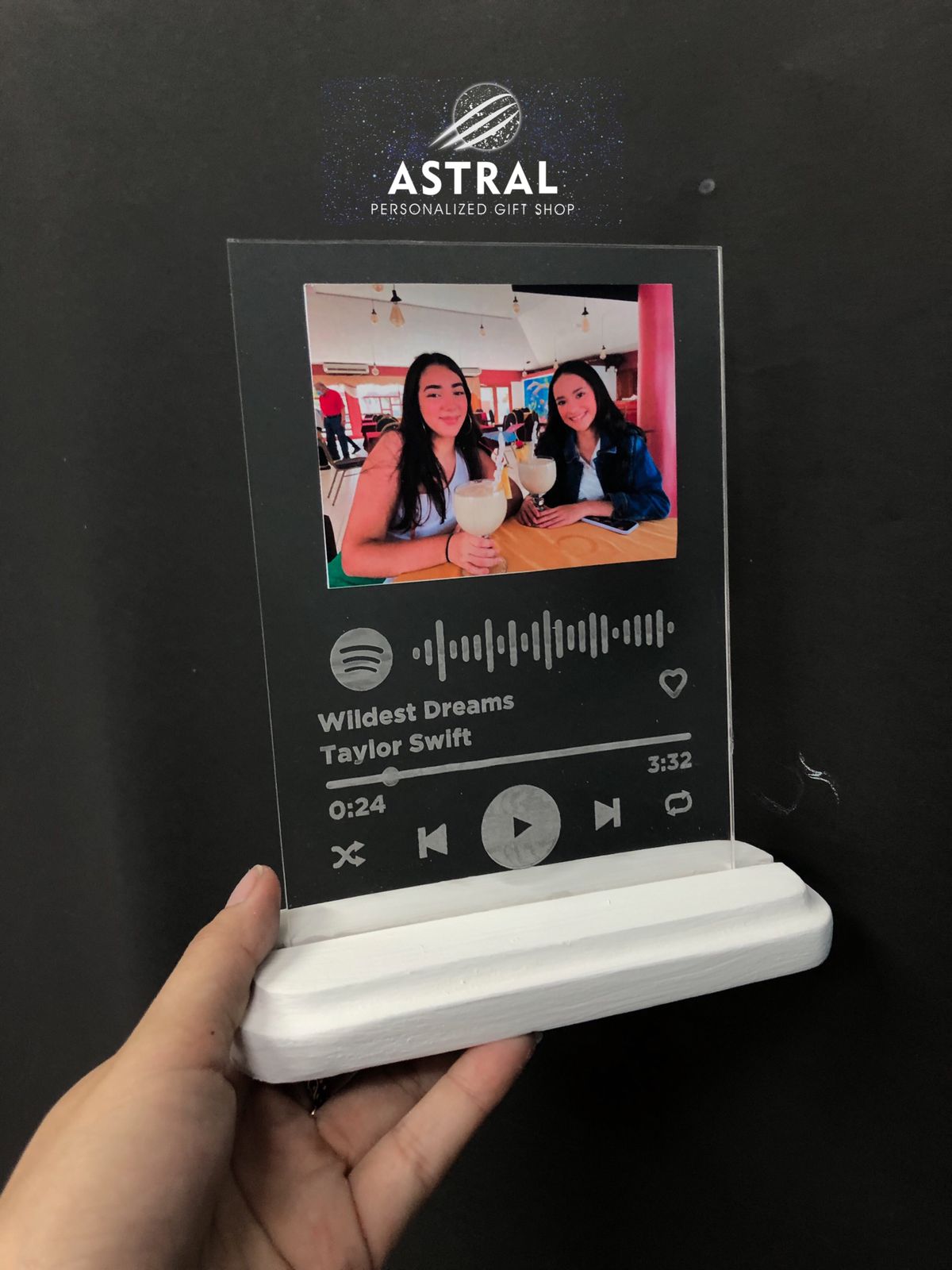 Placa de Spotify