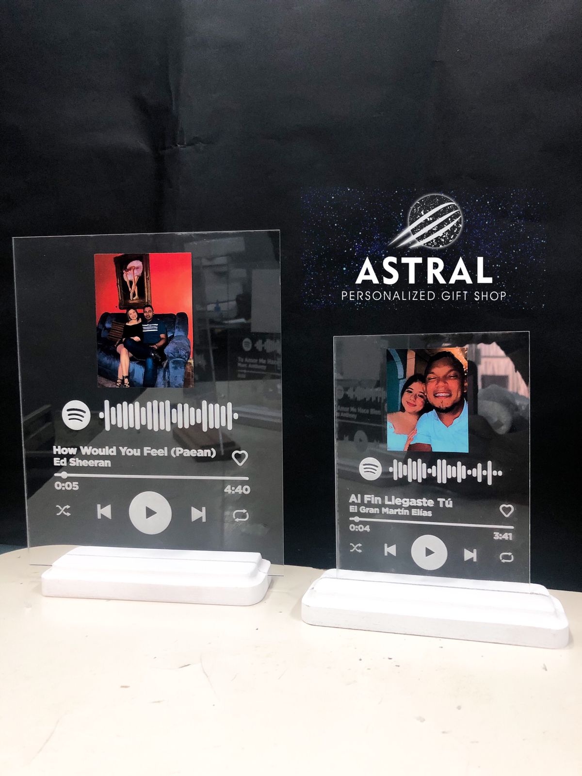 Placa de Spotify