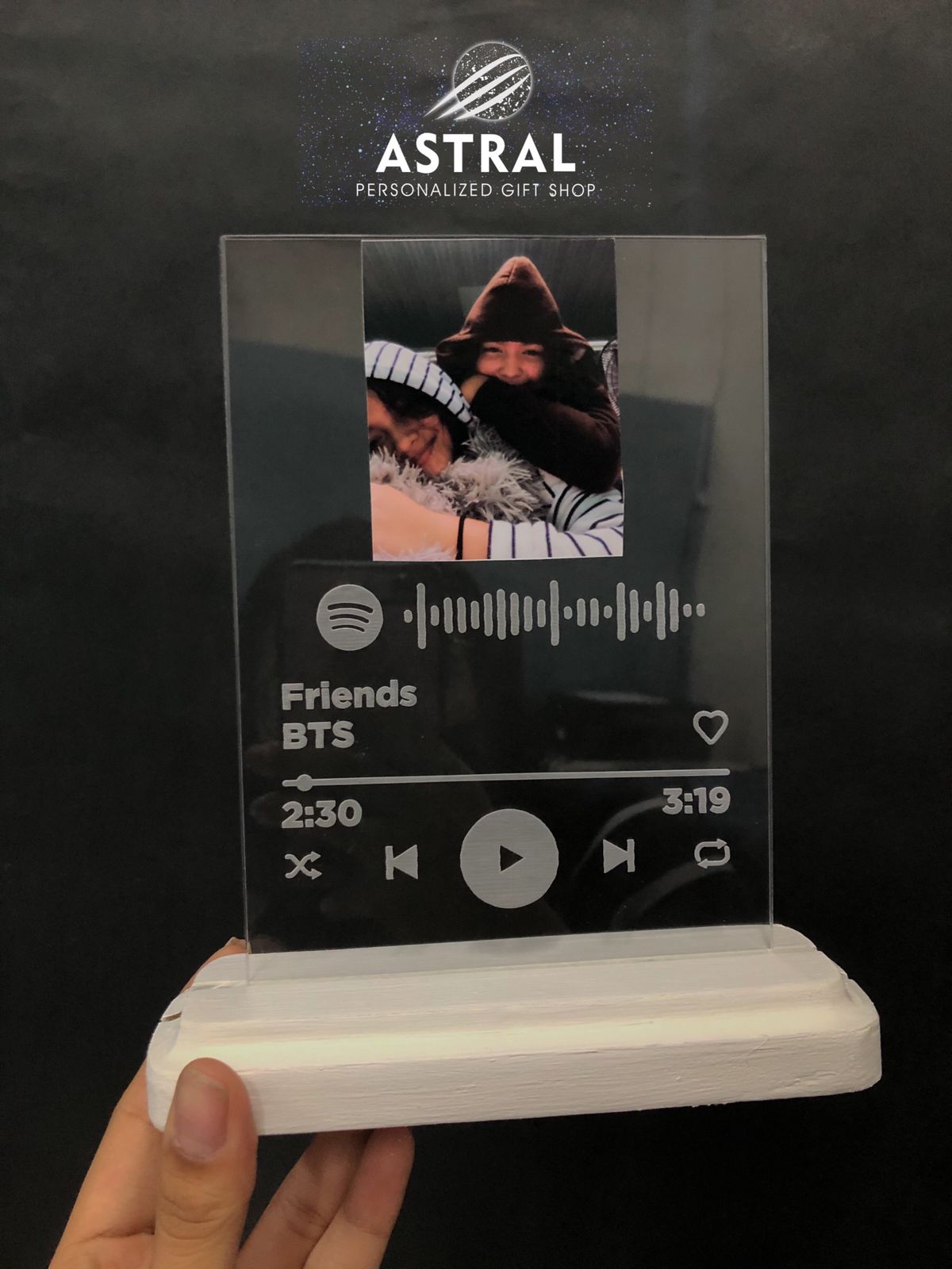Placa de Spotify